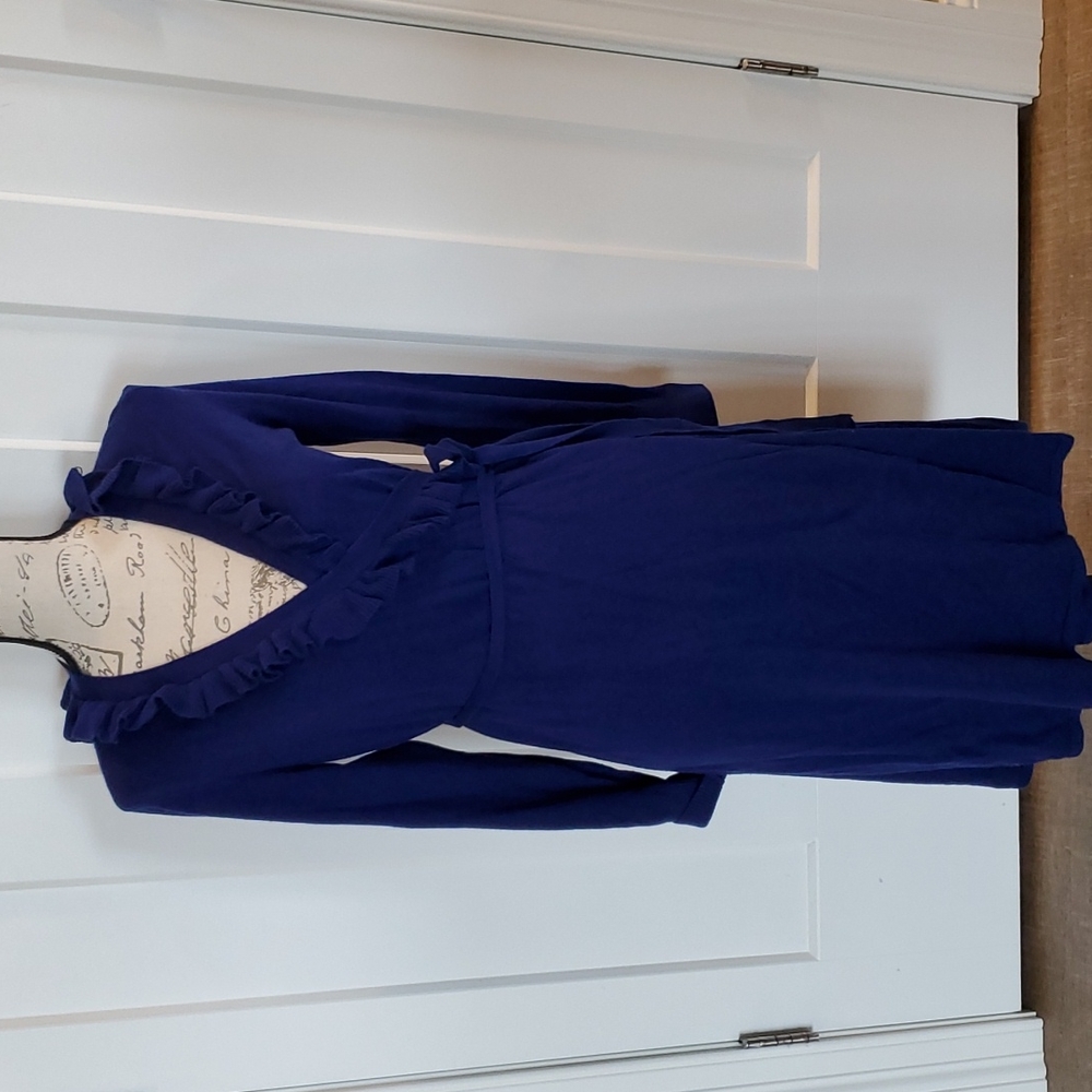 ♦️Merona Blue Wrap Sweater Dress♦️ 5 for $25